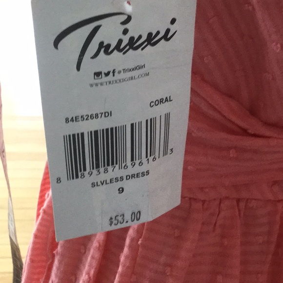 NWT Coral Sundress - Picture 8 of 8